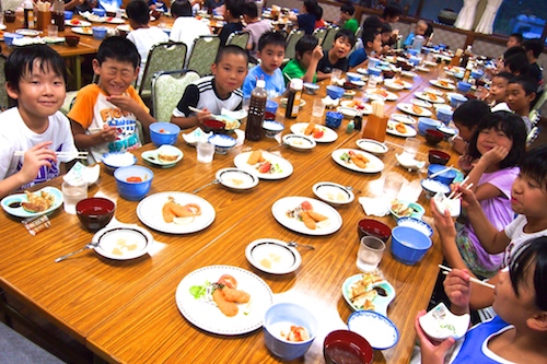 2014サマーキャンプ 初日夕食