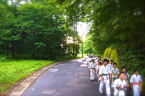 2014サマーキャンプ 2日目散歩
