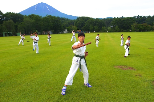 2014サマーキャンプ 2日目早朝トンファ