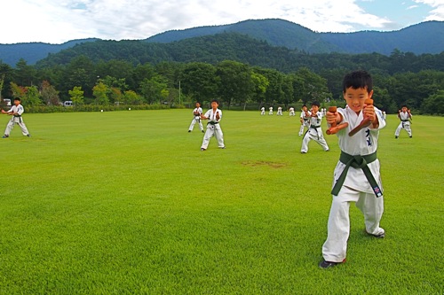 2014サマーキャンプ最終日早朝トンファ2