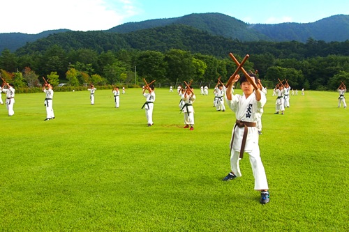 2014サマーキャンプ最終日早朝トンファ8