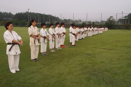 2015 サマーキャンプ 2日目 早朝 黙想 上級