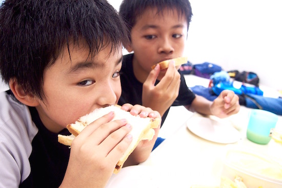 2015 リトル内弟子 最終日 朝食2