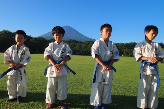 2016 サマーキャンプ 2日目 黙想青