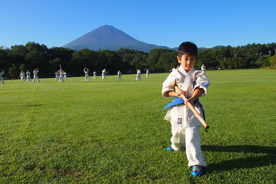 2016 サマーキャンプ 2日目 早朝 青 棒