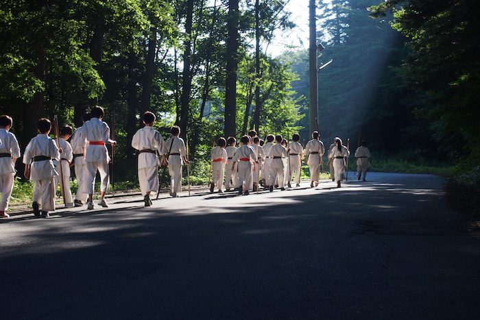 2016 サマーキャンプ 2日目 早朝 帰り 光