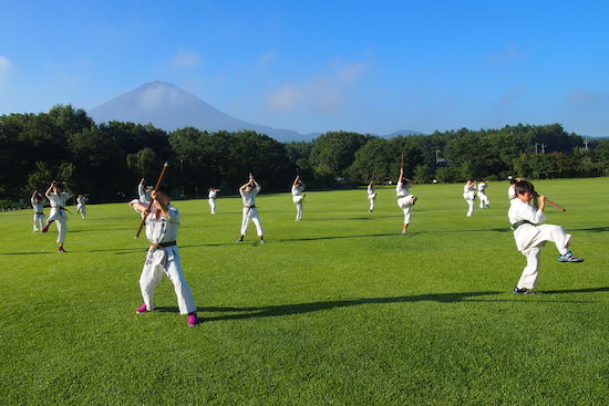 2016 サマーキャンプ 最終日 早朝稽古2