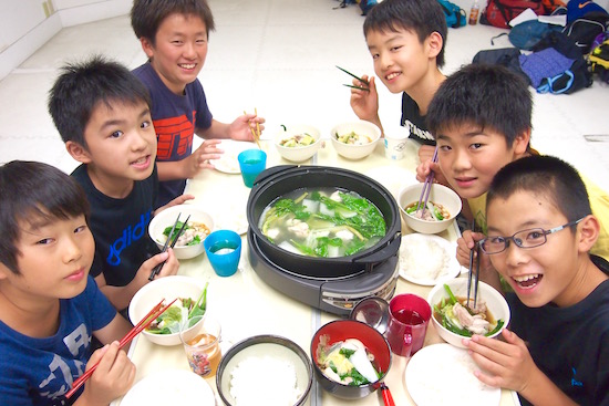 2016 リトル内弟子 初日 鶏鍋