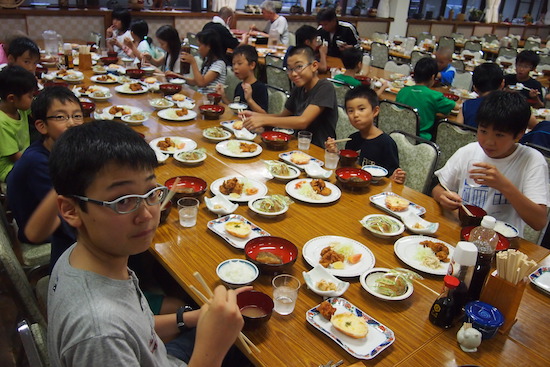 2017 夏合宿 初日 夕食2