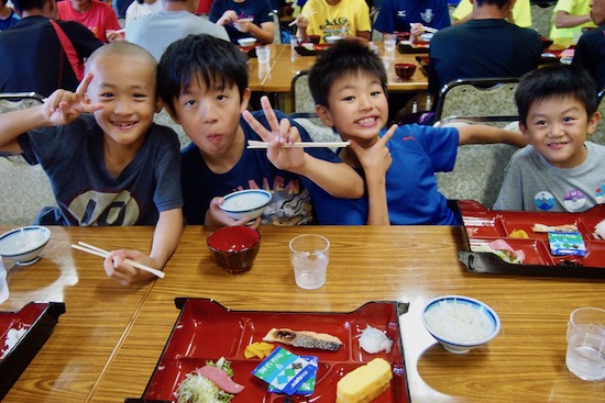 2017 夏合宿 2日目 朝食1