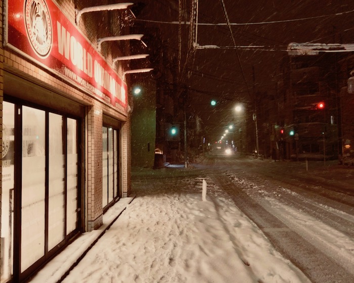 2018年1月22日　大雪