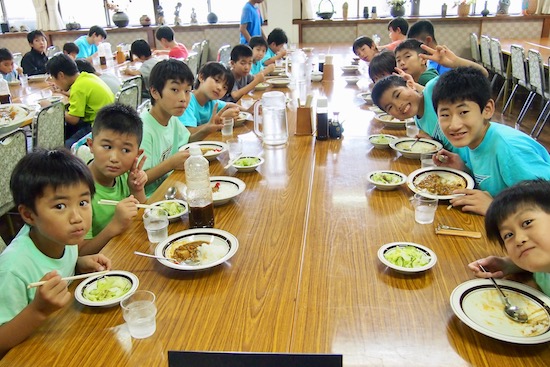 2018 夏合宿 2日目 昼食