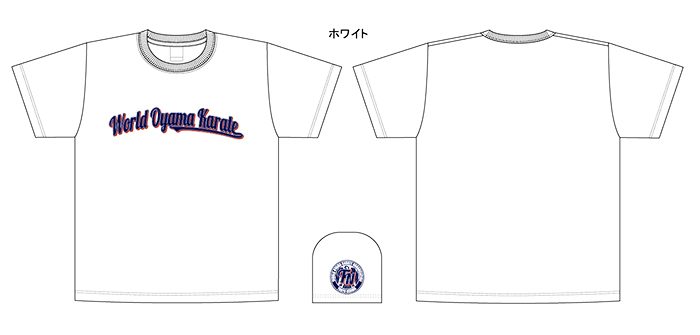 2019Tシャツイメージ ホワイト