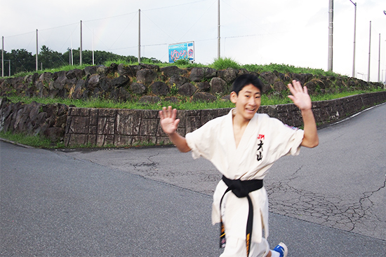 2019夏合宿 2日目 早朝ランニング1位