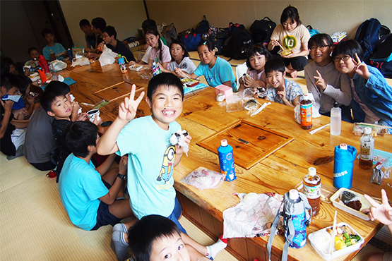 2019夏合宿 初日ランチ