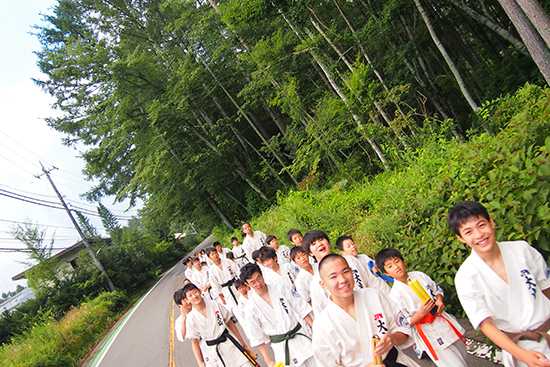 2019夏合宿 2日目 早朝散歩