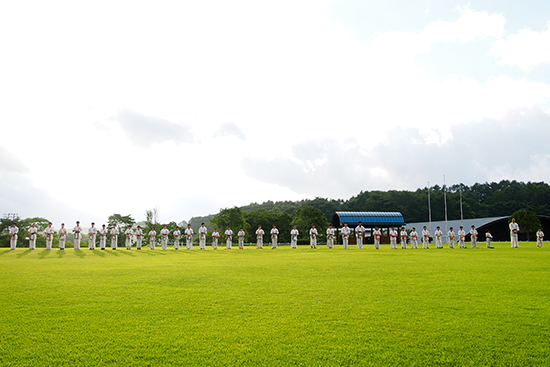 2019夏合宿 2日目 早朝黙想2