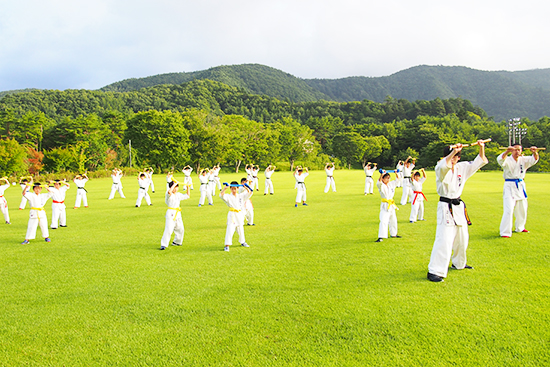 2019夏合宿 早朝稽古2