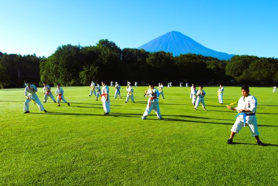 2023 夏合宿 最終日 早朝 ヌンチャク