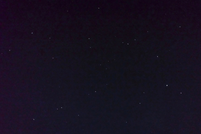 2日目の夜空
