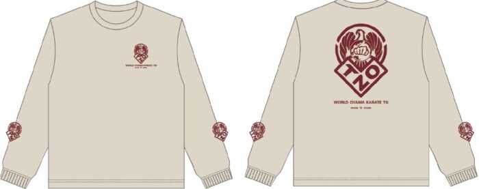 ロングTシャツヴィンテージナチュラル×ワイン